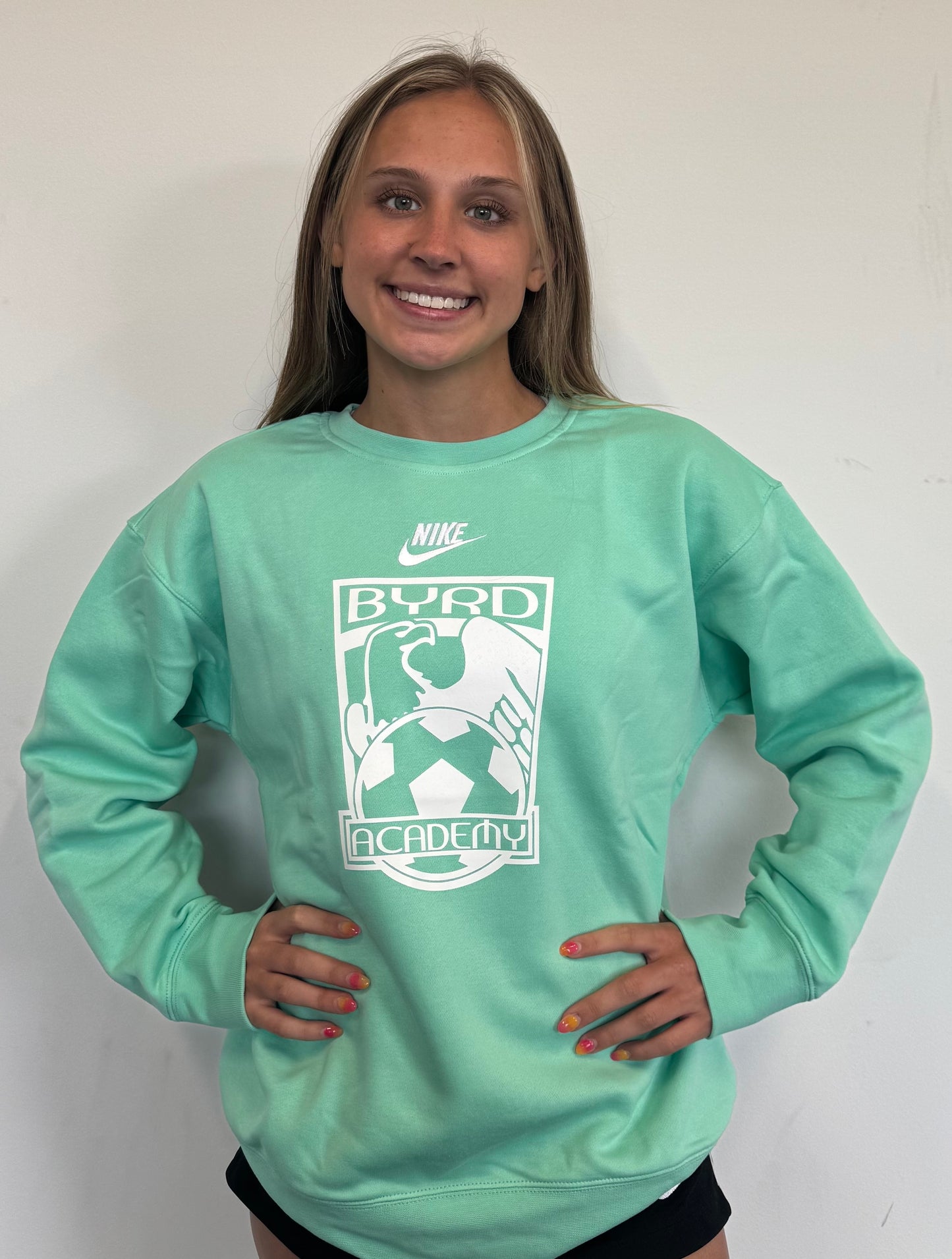 NLT Spring Collection Teal Crewneck