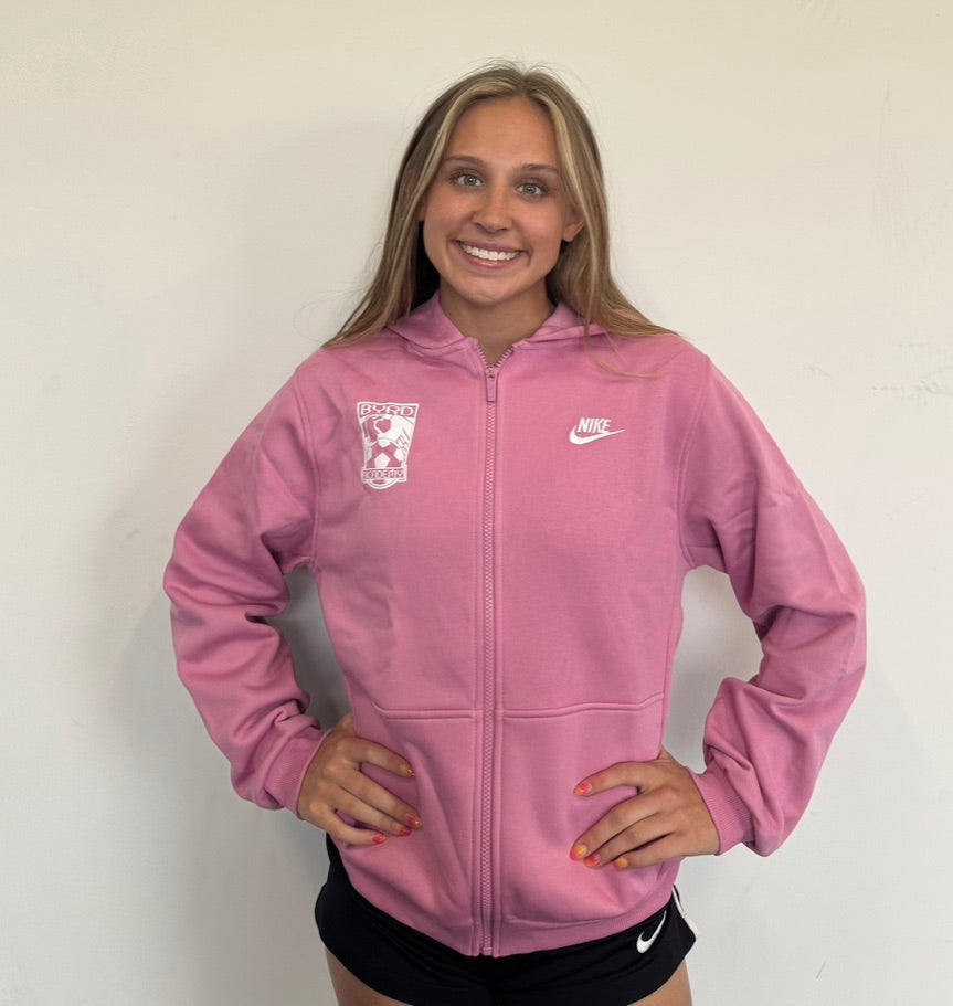 NLT Spring Collection Pink Zip-up Hoodie