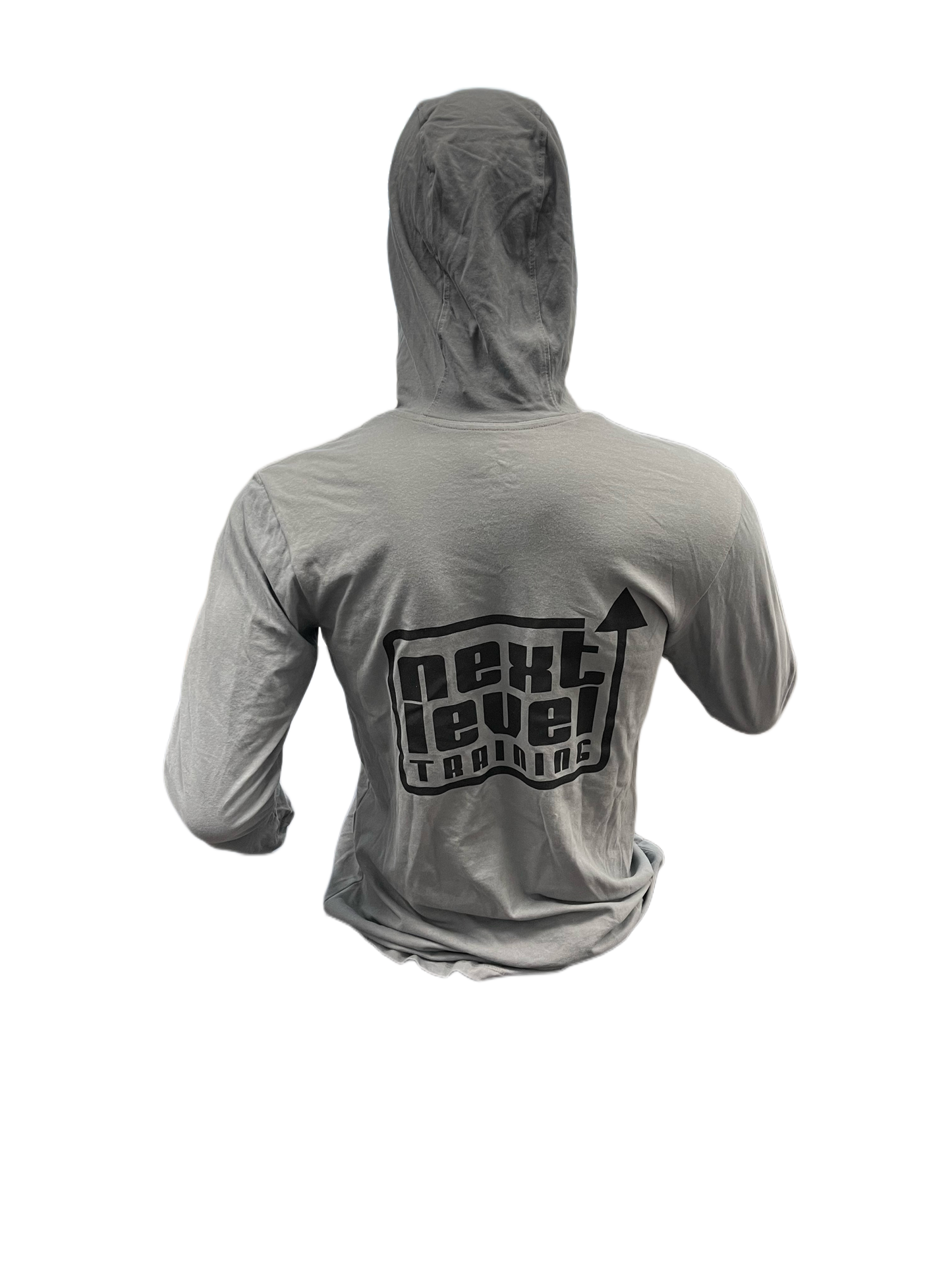 NLT Team Pro Training LS Hoodie Tee Grey