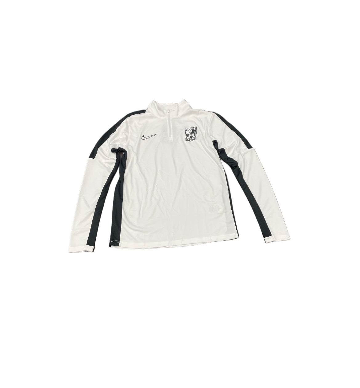 NLT Academy Drill 1/4 Zip White/Black