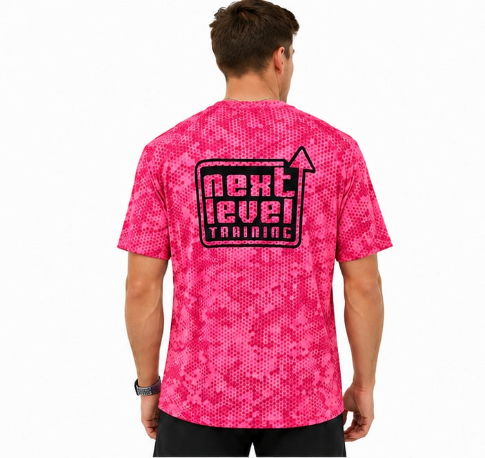 NLT Camo Tee Pink/Black