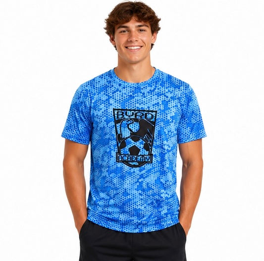 NLT Camo Tee Blue/Black