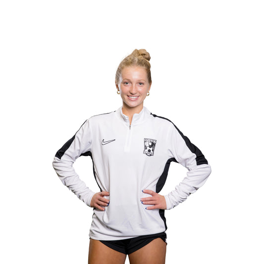 NLT Academy Drill 1/4 Zip White/Black