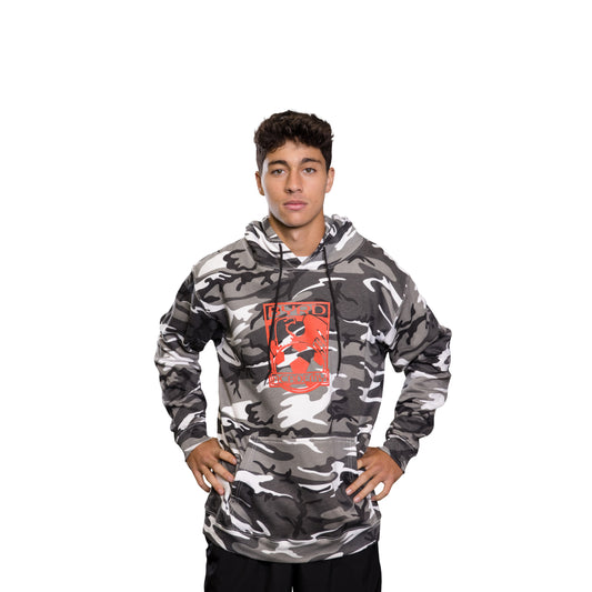 NLT Camo Hoodie Black